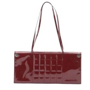 ✨💎CHANEL💎✨Vintage East West Quilted Patent Leather Chocolate Bar. 5 Series!